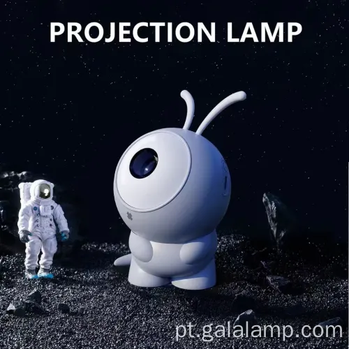 Luz do projetor de galáxia alienígena recarregável para ambiente de quarto